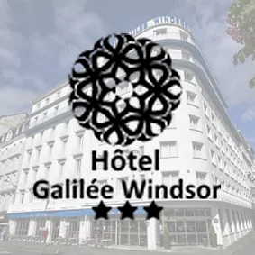 Hôtel Galilée Windsor 3* - En chambre double ou triple (prix pour 1 pers.)